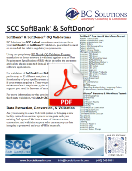 SoftBank SoftDonor Flyer PDF Icon